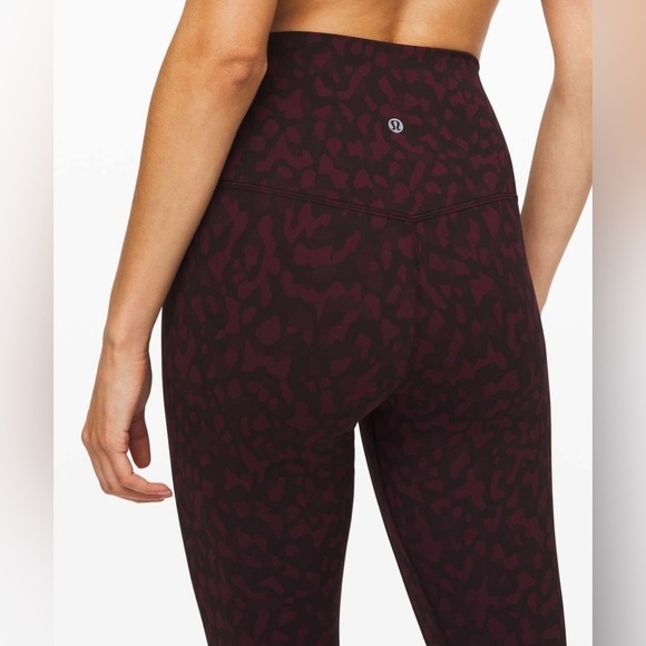 Lululemon Align Pant 28" in Formation Camo Dark Adobe Multi - size 6 - Picture 1 of 9